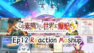 【この素晴らしい世界に爆焔を！】Ep12 Vtuber Reaction Mashup/同時視聴/リアクション【Konosuba: Explosion】