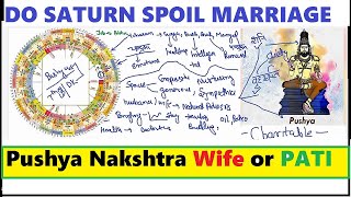 Pushya Nakshtra Girl | Looks Of Marriage partner | Overly concerned with reputation | Saturn nature