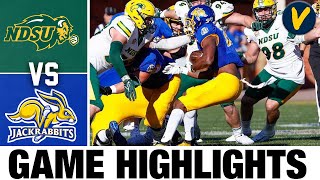 #2 North Dakota State vs #9 South Dakota State | FCS  | College Football Highlights