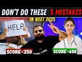 Must Avoid these Mistakes as NEET 2025 Aspirants ⚠️ MR Sir Serious Advice 🔥 #mrsir #neet2025 #neet