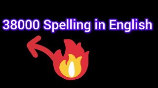 38000 Spelling in English||How to Write 38000 in Words?||38000 Number Name||Spelling of 38000