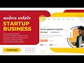 Startup Business Modern Design Website | Saas, IT Service, App, Product Demo Theme | Framer WP Theme