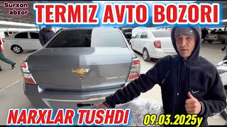 TERMIZ AVTO BOZORIDAGI NARXLAR 09.03.2025y #rek #surxondaryo #surxon #obzor