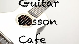 【Guitar Lesson Cafe】夢の中へ/井上陽水の伴奏を弾いてみよう！