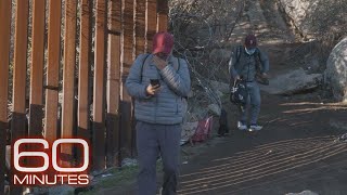 Mexico sets up checkpoint near border gap after migrants cross into U.S. | 60 Minutes