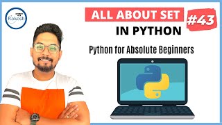 #43 Set in Python | Python Tutorial for Beginners