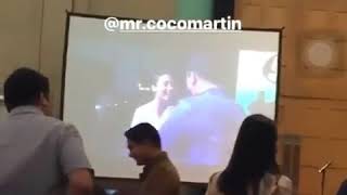 Coco Martin kiss yassi at ang probinsyano partlist Thanksgiving party