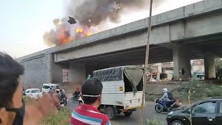 Blasting Of Truck On Warje pull || Pune || veer vloging ||