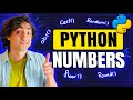 Python Numbers Mastery | Math Functions, Round & Random | #Python Course 9
