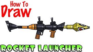 How to Draw the Rocket Launcher | Fortnite