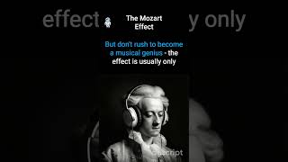 🎵🎶 The Mozart Effect #sciencefacts #shorts #reels