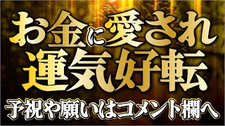 【お金に愛され運気好転】金運上昇・大金を引き寄せます・高額当選／即効性アリ／人生好転・金運上昇・ギャンブル宝くじ運・開運・億銭万の幸運を引き寄せる／年末ジャンボ・アファメーション・運気が上がる音楽