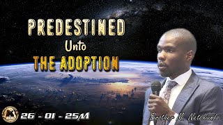 Predestined Unto The Adoption ( Brother M. Netshiunda) - 260125M