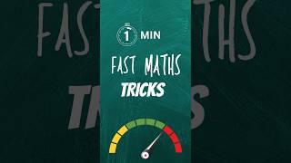 Math Short Cut Tricks | Fast Calculation #shorts #mathstricks #trending #sscchsl #ssc #ssccgl