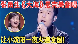 比张雨生还牛的高音！小沈阳神仙翻唱《大海》开嗓就让刘涛惊呼不已,飙高音堪比原唱！【跨界之声·纯享版】