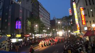 北海道大学“縁” 　２０１４　第２３回　YOSAKOIソーラン祭り　４日目　FUNKY!すすきの１会場演舞