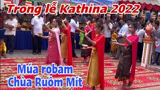 Ruom Mit Pagoda |  ROBAM Dancing ARTS OF KHMER Ethnic Girls |  NgocDanhVlogs