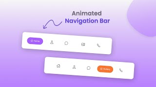 How To Create Magic Navigation Menu Indicator Using Html Css & JavaScript | Crown Coder
