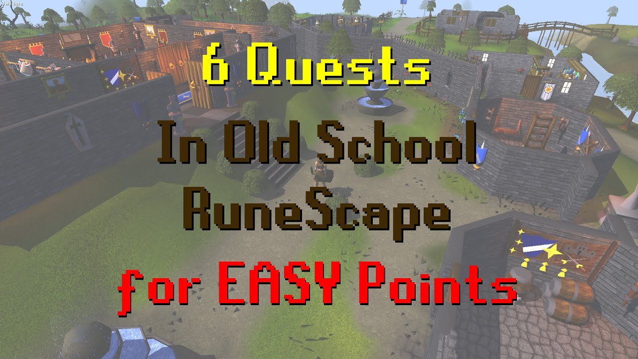 6 OSRS Quests To Get 10 Quest Points FAST And EASY | Beginner Quests ...