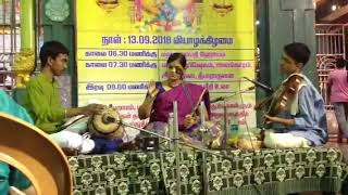 Mooladara murthy  hamsadwani ragam by N. Ananya ranganayaki of ganapriya school of music