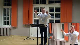 Benjamin Kirk 2019 World Choral Conducting Competition video