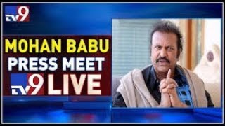 Mohan Babu Press Meet LIVE || Tirupati - TV9