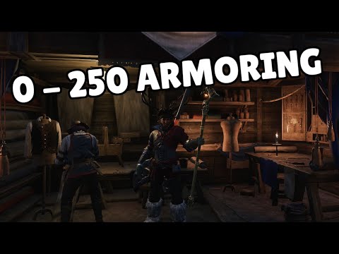 New World – 0 To 250 Armoring/Weaponsmithing Fast And Easy Guide