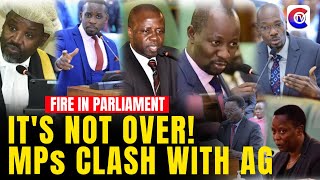 Fire in Parliament: MPs Atkins, Nambooze, Ssemuju, Odur Clash With AG Kafuuzi on Court Orders