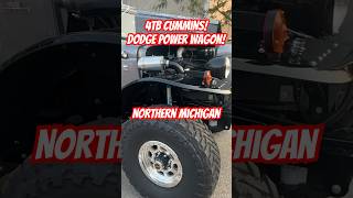 4BT Cummins SWAPPED 4D DODGE Power wagon! #diesel #cummins #4bt #turbo #dodge #powerwagon #fyp