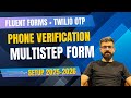 Fluent Forms Multi-Step Form with Twilio OTP  WordPress OTP Verification Tutorial