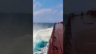 Ship Sailing in Rough sea #ship #shortvideo #viral #sealife #seaman #seaman