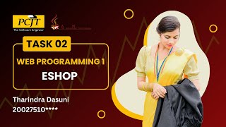 Web Programming 1| Task 02| eShop | 1st year | Java Institute