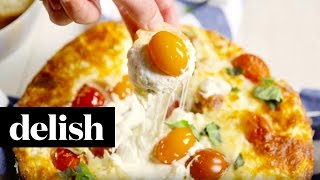 How To Make Three-Cheese Dip | Delish