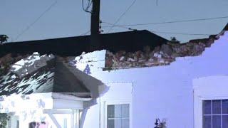 Storms leave behind severe damage in Downtown Armada