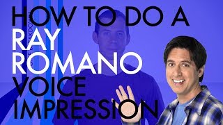 “How To Do A Ray Romano Voice Impression” - Voice Breakdown Ep. 8