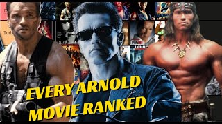 I Watched Every ARNOLD SCHWARZENEGGER Movie So I Could Do This Tier List