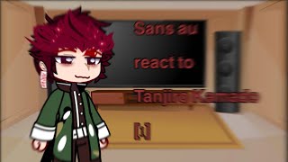 Sans aus react to Demon Slayer/Tanjiro Kamado part 1 [Cringe,rushed,badreaction,badenglish]