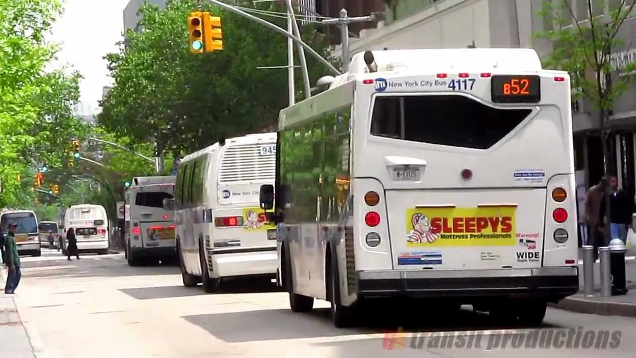 MTA New York City Bus Nova Bus RTS #9459 On The Route B38; Orion VII NG ...