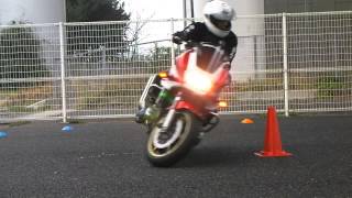 第３８２回　へなちょこライダー走行会１４　しのぶさん　８の字練習