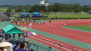 第6回　小郡サマー陸上　中学男子100ｍ　レイヤ