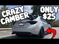 CHEAP way to add CAMBER to a 2018 TOYOTA COROLLA!!! (ONLY $25)