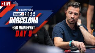 EPT BARCELONA: €5K MAIN EVENT DAY 5  ♠️ PokerStars