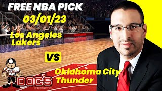 NBA Picks - Lakers vs Thunder Prediction, 3/1/2023 Best Bets, Odds & Betting Tips | Docs Sports