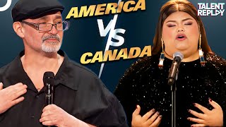 America VS Canada! Richard Goodall VS Rebecca Strong – Whose Voice Better?