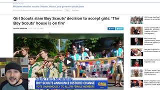 Girl Scouts Sue Boy Scouts For Allowing Girls... Uh Wat