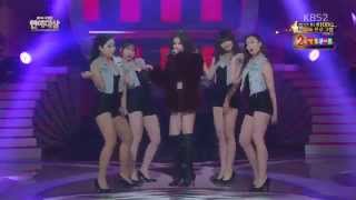 141227 HyunA   Red Live HD 2014 KBS Entertainment Awards