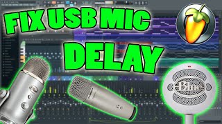 🔴 How To Fix Delay/Latency On USB Mic 🎤 (FL Studio)