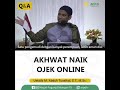 kajian islam hukum bolehkah akhwat naik ojek online perempuan wanita bonceng dengan ojol