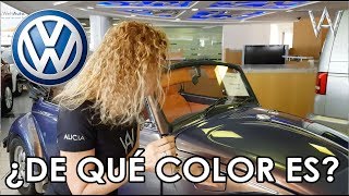 ¿De qué color es este Volkswagen?