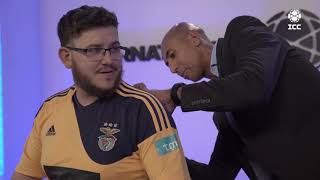 Benfica fans meet legendary former player Luisão at 2019 International Champions Cup launch